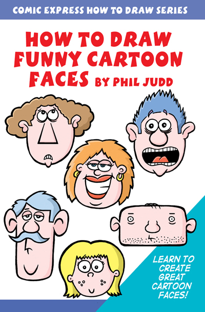 How to Draw Book Funny Cartoon Faces Instructions teaching lessons cartoons