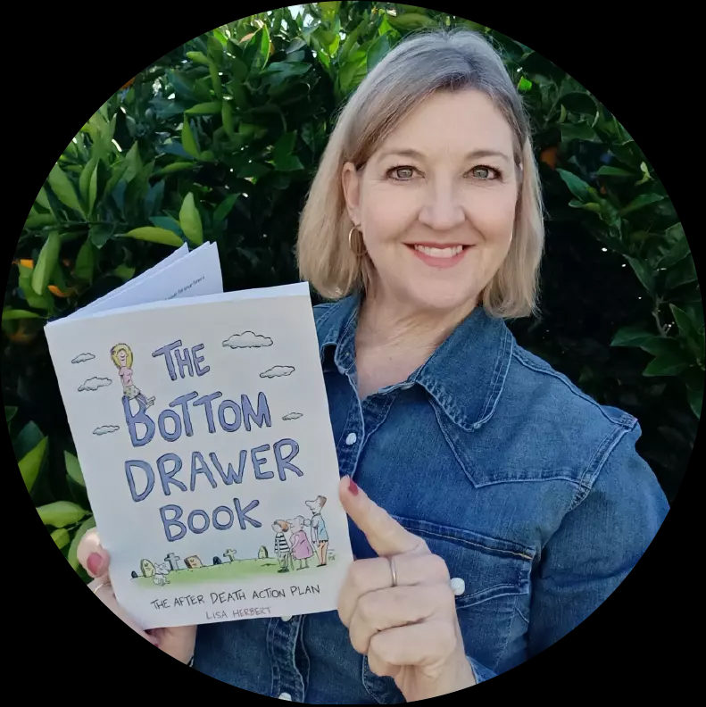 Lisa Herbert - Author and publisher of 'The Bottom of the Drawer Book".